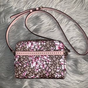 DKNY FLORAL CROSSBODY PURSE